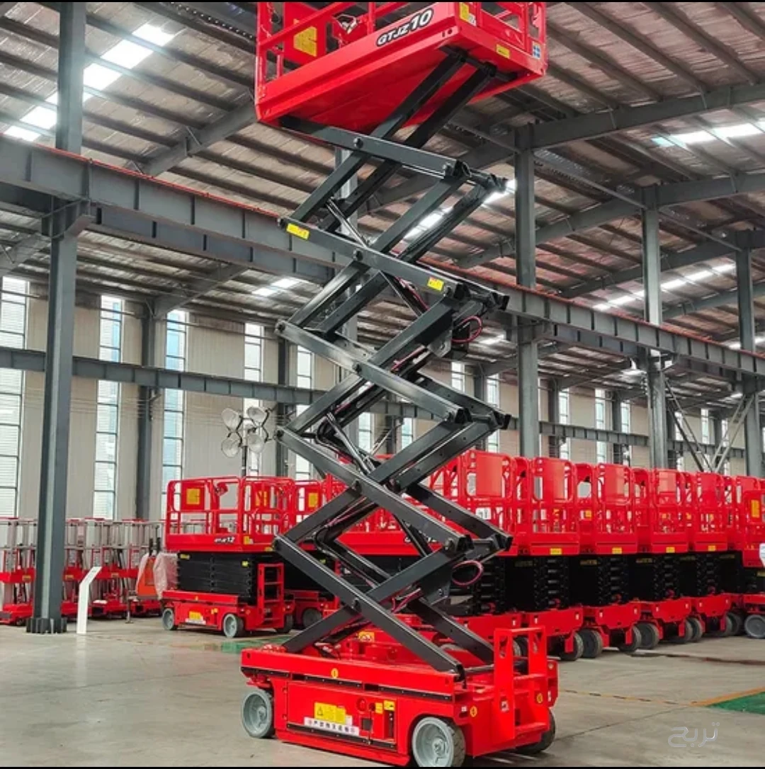 سيزرلفت للايجار في جده – سيزر لفت  Scissor lifts for rent – مقصيه للايجار// كهرباء- ديزل جده الرياض الدمام |  للايجار اليومي والاسبوعي والشهري